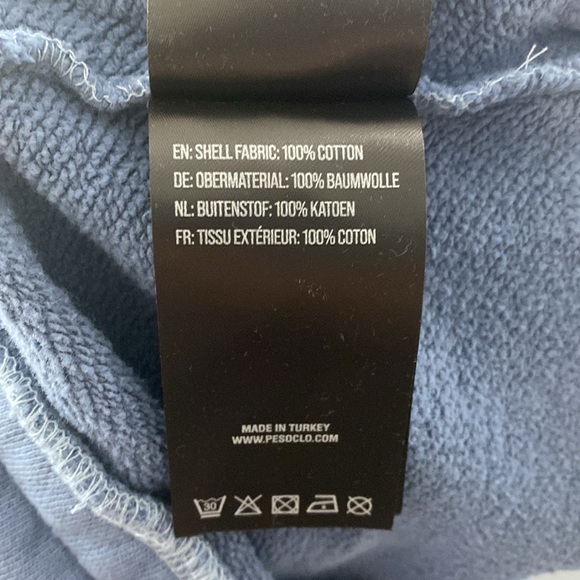 PESO Oversized Fated Shorts, Sky Blue - Picture 9 of 11